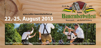 Bauernherbstfest Folder 2013